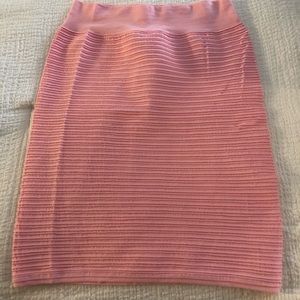 Pink skirt
